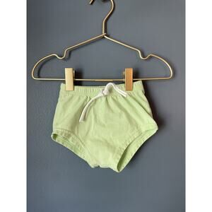 June & January Pistachio Varsity Shorts